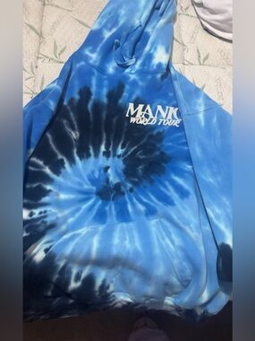 MANIC World Tour Blue Tie-Dye Tee XL